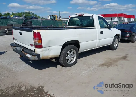 2002 GMC Sierra 1500 Standard z USA, uszkodzony, nr VIN 1GTEC14V22Z900924